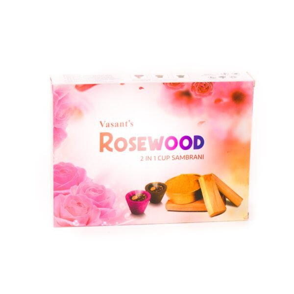Vasant's Rosewood 2 in 1 Cup Sambrani