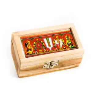 Thenkalai thiruman Box - Glass top